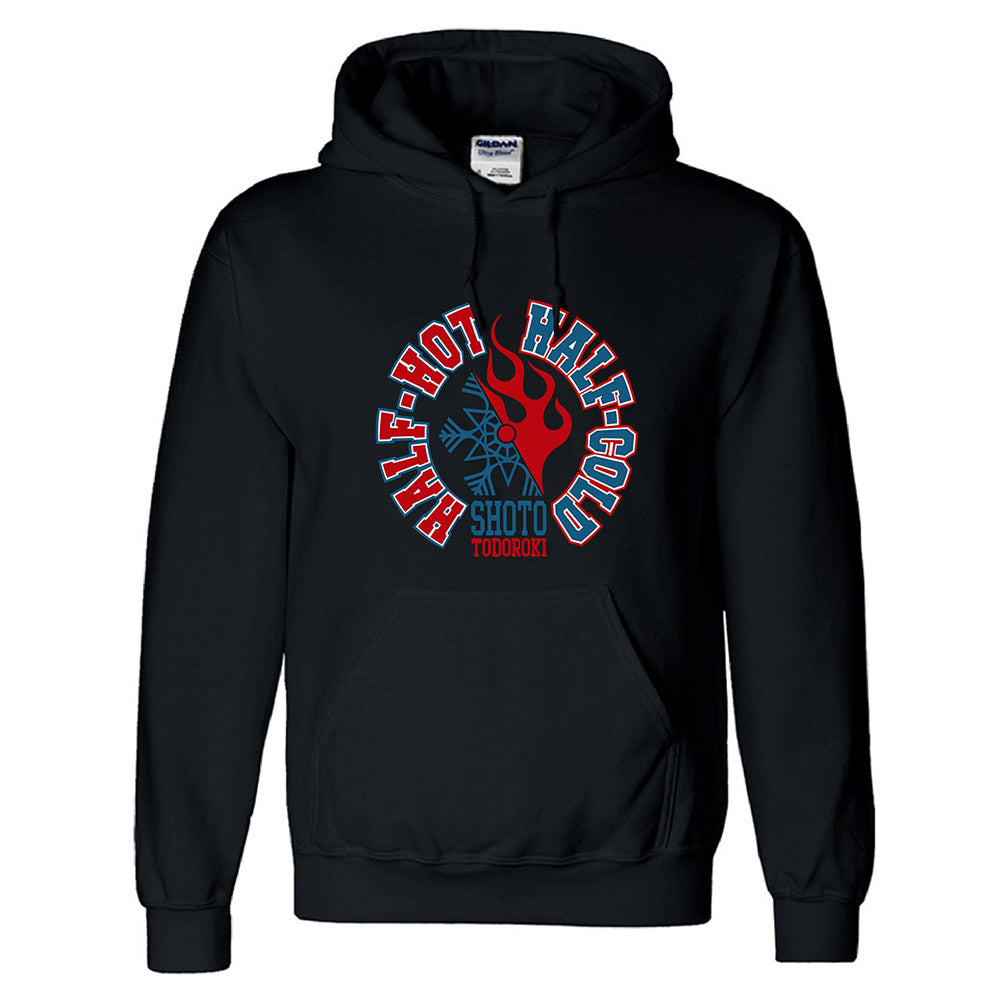 My Hero Academia odoroki Shoto Half-Hot Half-Cold Sudadera con Capucha para Adultos Unisex