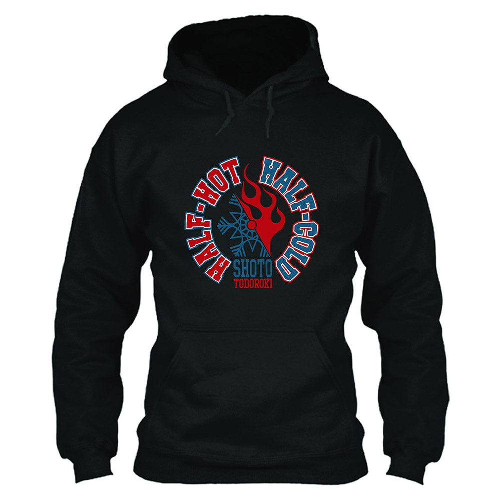 My Hero Academia odoroki Shoto Half-Hot Half-Cold Sudadera con Capucha para Adultos Unisex