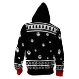 El Extraño Mundo de Jack The Nightmare Before Christmas Sudadera con Cremallera para Adultos Unisex