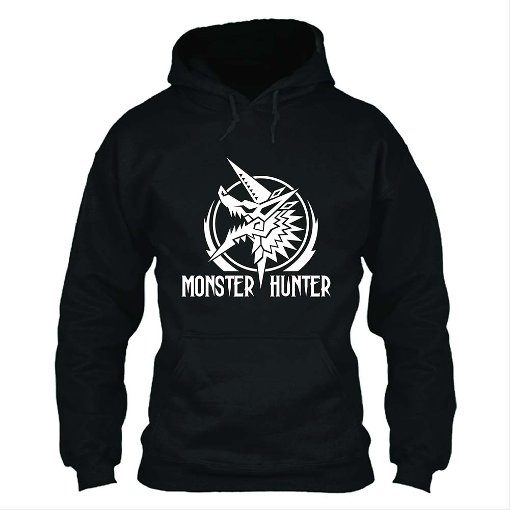 Videojuego Monster Hunter: World Zinogre Sudadera Estampada con Capucha para Adultos Unisex