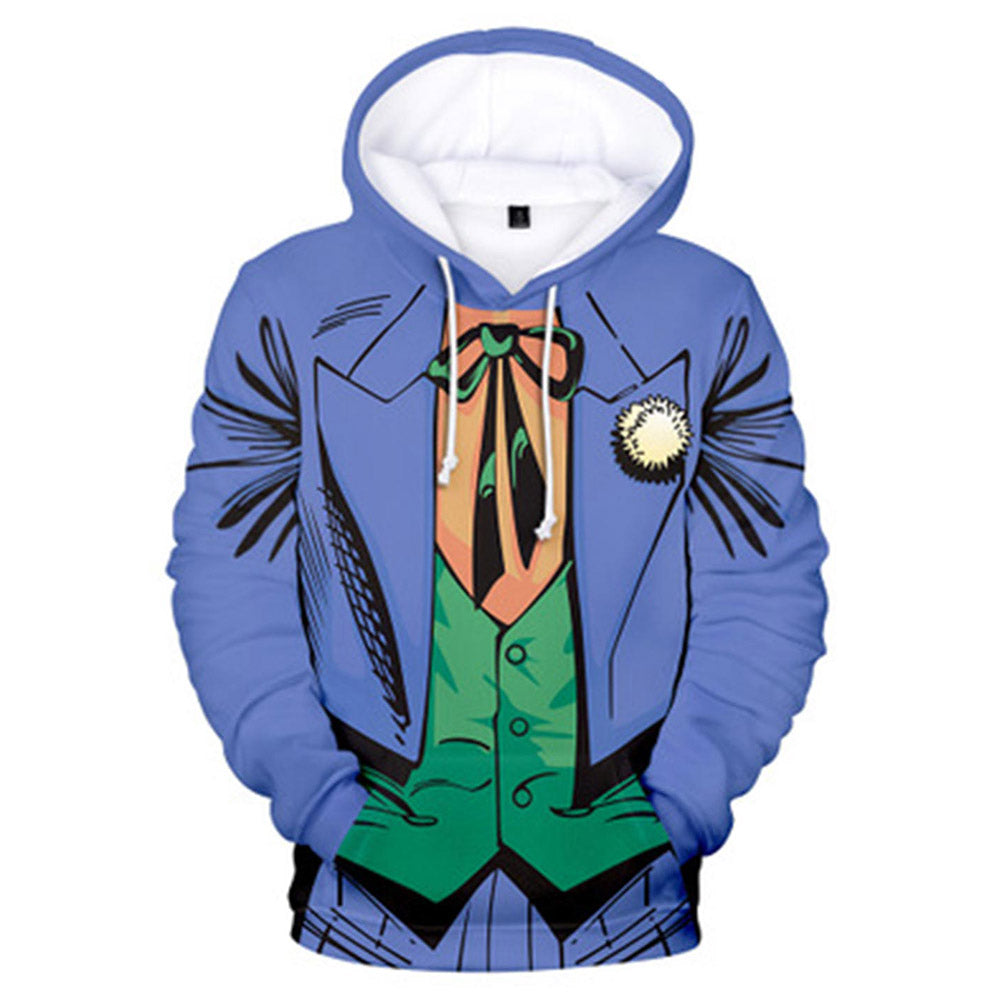 The Joker Sudadera Cosplay Joker Joaquin Sudadera con Capucha para Adultos Unisex