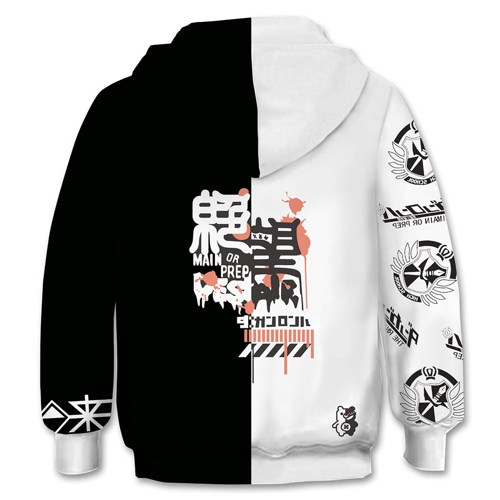 Danganronpa Sudadera Havoc Monokuma  Estampada Graciosa con Capucha para Niños