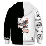 Danganronpa Sudadera Havoc Monokuma  Estampada Graciosa con Capucha para Niños