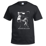 Los Guardianes de la Galaxia Guardians of the Galaxy Rocket Raccoon Camiseta Estampada para Adultos Unisex