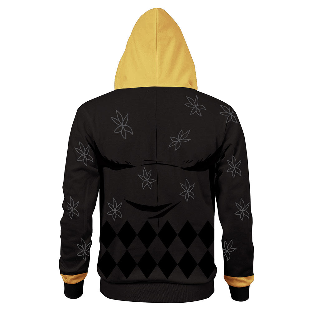 La Extraña Aventura de JoJo JoJo's Bizarre Adventure Giorno Giovanna Sudadera con Capucha para Adultos Unisex