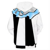 Halloween Chip Baskets Cosplay Sudadera Estampada con Capucha para Adultos Unisex