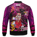 Anime One Piece Cosplay Abrigo de chaqueta Disfraz Halloween Carnaval Traje cremallera 3D Impreso hombre
