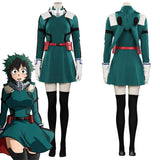 Anime My Hero Academia Midoriya Izuku Cosplay Disfraz Halloween Falda Carnaval Traje