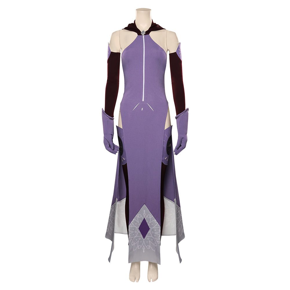 Anime I‘m Quitting Heroing Shutina / Steina Cosplay Disfraz Traje Vestido Falda Navidad Carnaval