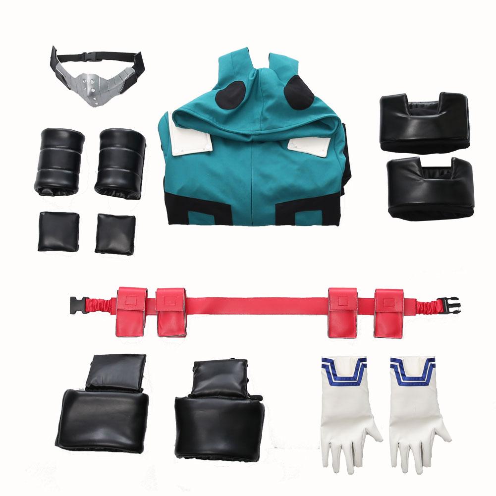 Anime My Hero Academia Midoriya Izuku Cosplay Disfraz Halloween Carnaval