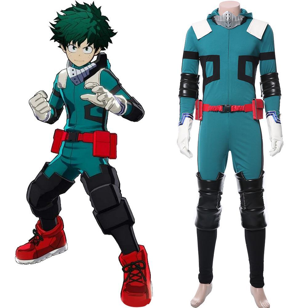 Anime My Hero Academia Midoriya Izuku Cosplay Disfraz Halloween Carnaval