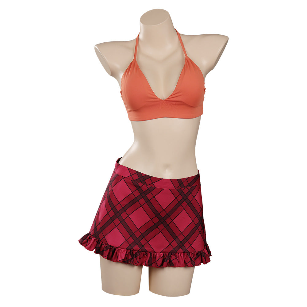 Anime One Piece Red Nami Cosplay Disfraz Traje Fiesta Halloween Carnaval