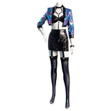 Juego League of Legends LOL KDA Agony‘s Embrace Evelynn Cosplay Disfraz Halloween Carnaval Traje Mujer Per.