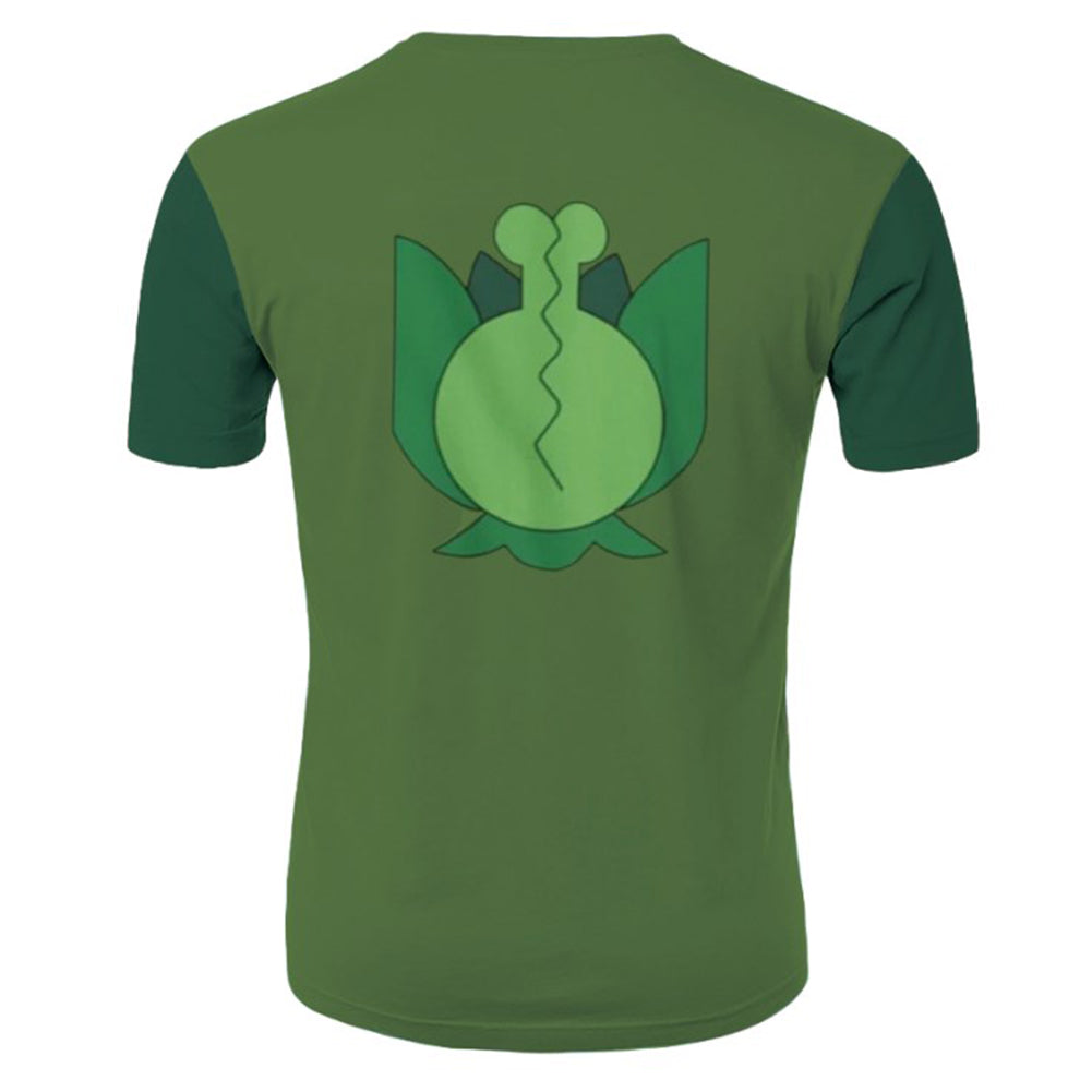 Anime The Owl House Plant Coven Cosplay Hombre Mujer Verano Impresión 3D Camiseta Manga Corta