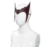 Series de Televisión Wandavision Scarlet Witch Cosplay Disfraz Halloween Fiesta Carnaval Traje