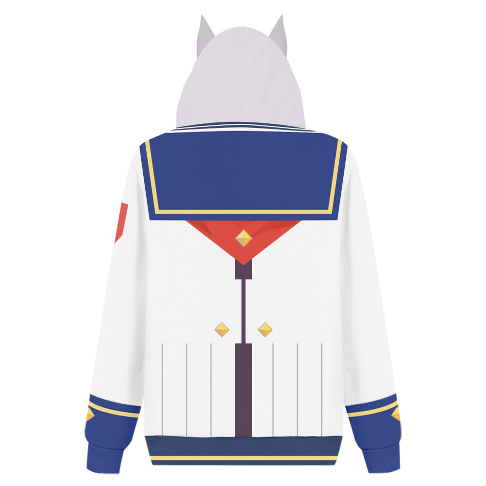 Anime Uma Musume Pretty Derby Oguri Cap Sudadera Cosplay Navidad Fiesta 3D Impreso