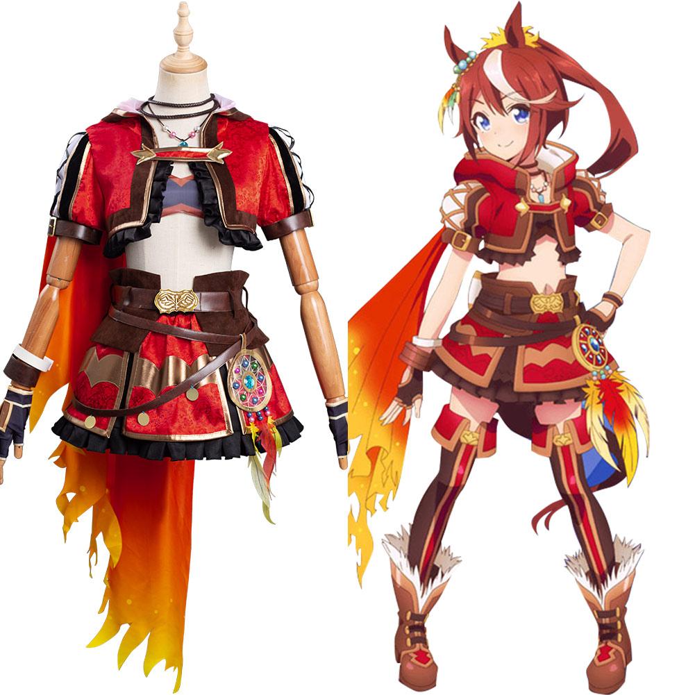 Anime Pretty Derby -Tokai Teio Cosplay Disfraz Navidad Halloween Carnaval Traje