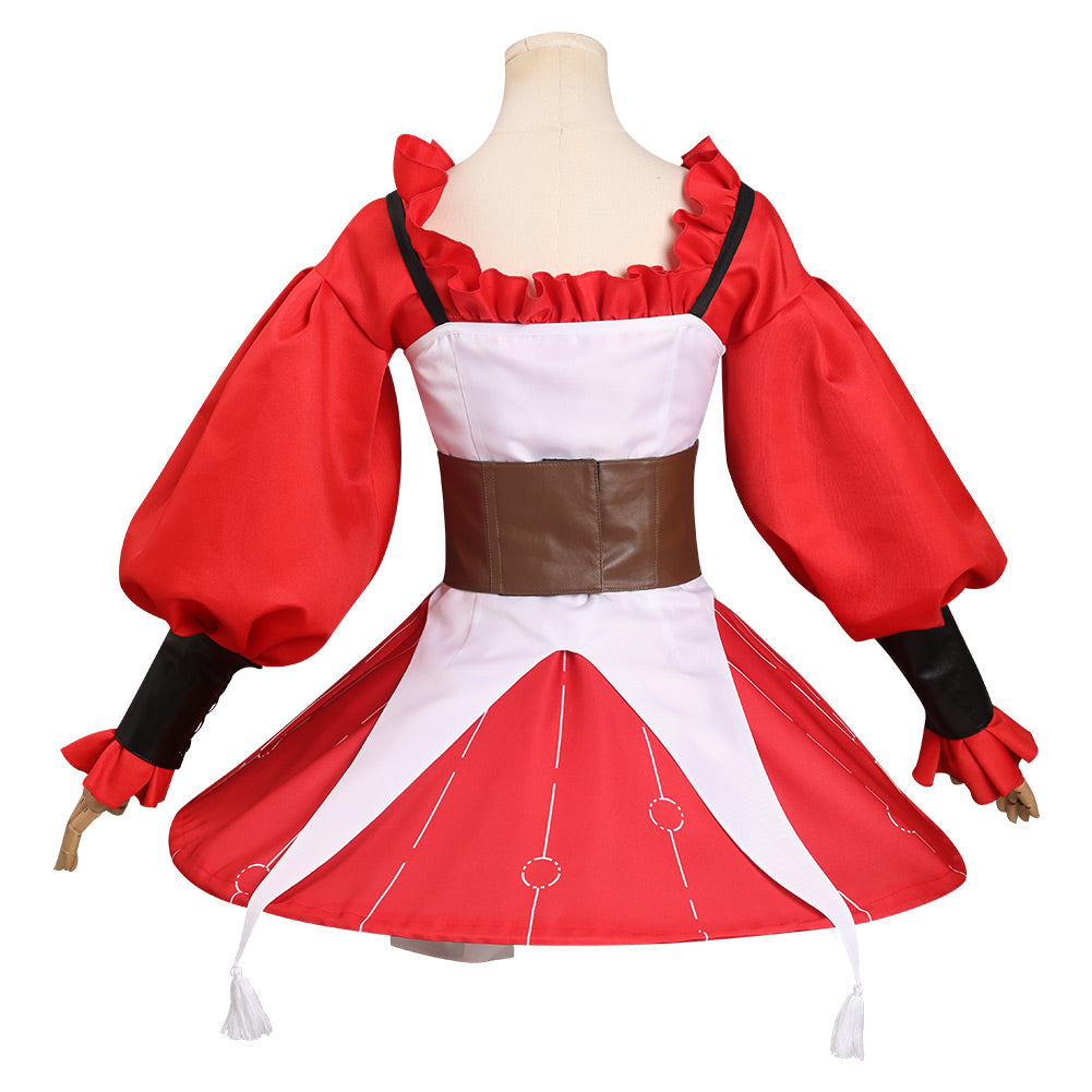 Anime My Hero Academia OCHACO URARAKA Cosplay Disfraz Traje Vestido Halloween Carnaval DISFRAZDEDIADEBRUJAS.ES®