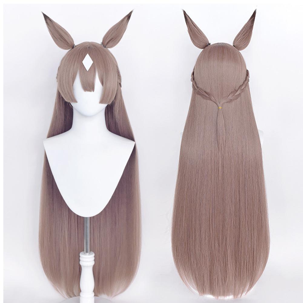Anime Pretty Derby - Satono Diamond Cosplay Peluca Cabello Sintético Resistente al Calor Carnival Halloween Fiesta