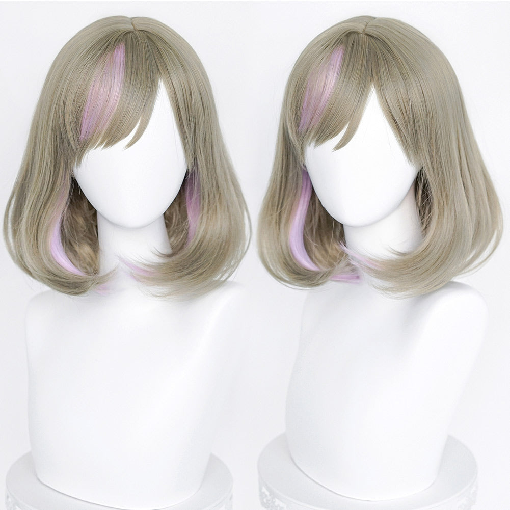 Anime Love Live! Superstar Tang Ke Ke Cosplay Peluca Cabello Sintético Resistente al Calor Carnival Halloween Fiesta