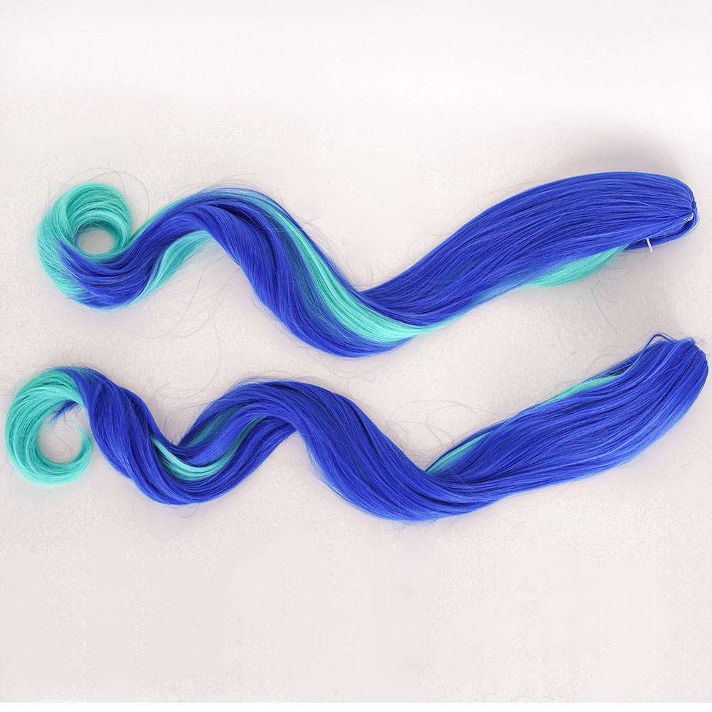 Anime Pretty Derby - Twin Turbo Cosplay Peluca Cabello Sintético Resistente al Calor Carnival Halloween Fiesta