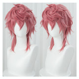 Anime JoJo‘s Bizarre Adventure - Trish Una Cosplay Peluca Cabello Sintético Resistente al Calor Fiesta