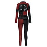 Película The Suicide Squad Harley Quinn Cosplay Halloween Mono Disfraz Fiesta Carnaval Traje Per.