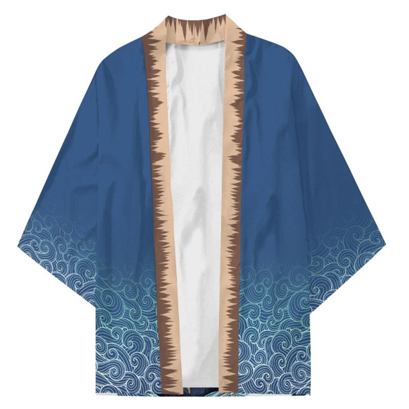 Anime Demon Slayer Inosuke Capa Cosplay Halloween Carnaval 3D Impreso