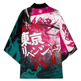 Anime Tokyo Revengers kimono cárdigan Toga impreso Capa Bata de baño mujer Cosplay Disfraz Halloween Carnaval Traje