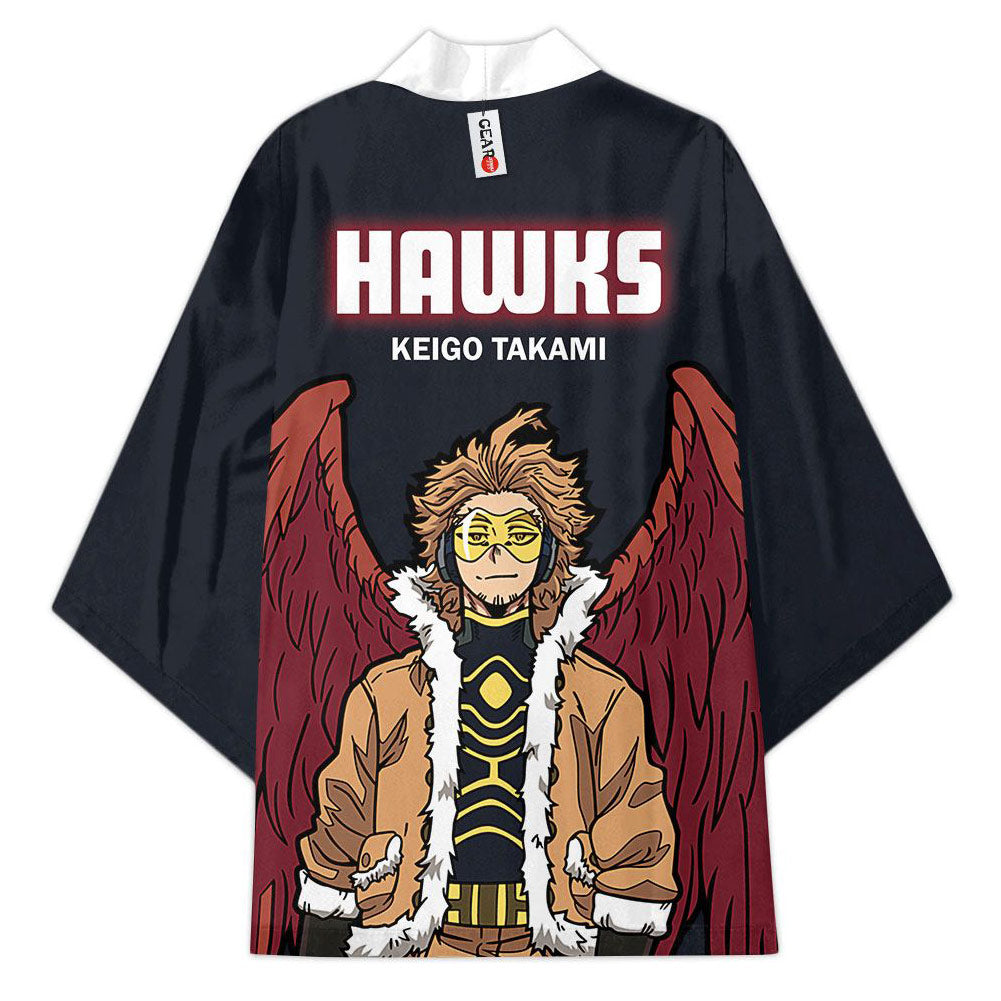 Anime My Hero Academia Keigo Takami Hawks Cosplay Capa Kimono Cárdigan Abrigo Toga Pijama Casual