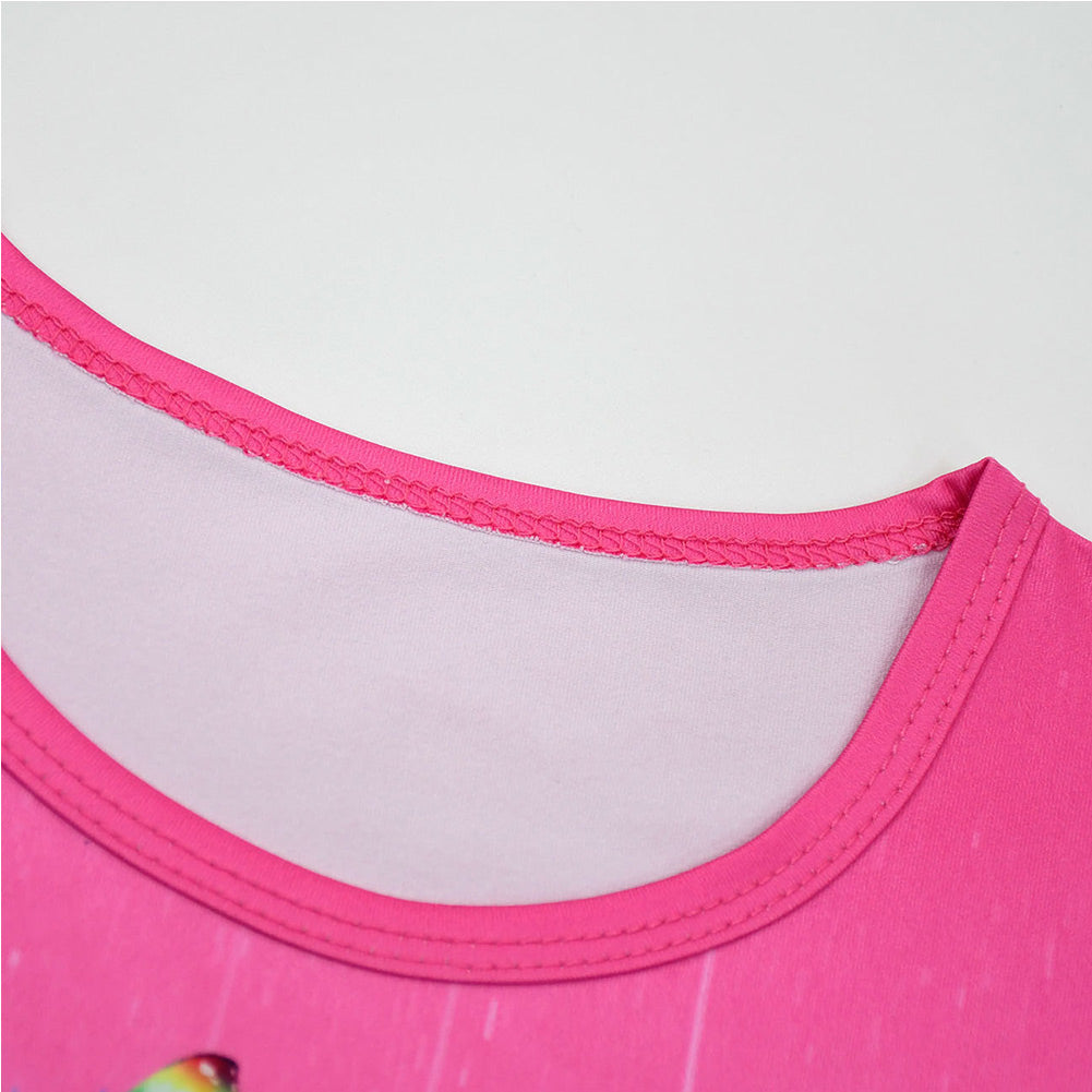 Película Cruella Niños Pijama Vestido falda Cosplay Disfraz Halloween 3D Impreso Carnaval Traje