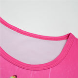 Película Cruella Niños Pijama Vestido falda Cosplay Disfraz Halloween 3D Impreso Carnaval Traje