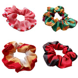 Demon Slayer Guardianes de la Noche 4pcs mujeres lazo de pelo a rayas