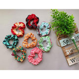 Demon Slayer Guardianes de la Noche 4pcs mujeres lazo de pelo a rayas