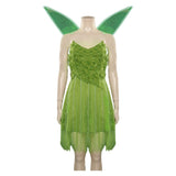 Película Peter Pan Wendy Tinker Cosplay Adulto Disfraces Trajes Halloween Carnaval Fiesta Vestido Alas