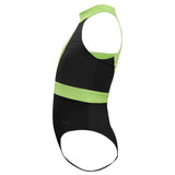 Anime Kim Possible Shego Niños Cosplay Fiesta Disfraz Traje de Baño Creación Secundaria-DISFRAZDEDIADEBRUJAS.ES®