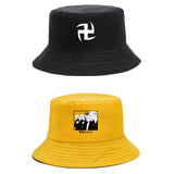 Anime Tokyo Revengers sombrero Doble lado Hazme Sombrero de cubo a rayas Summer Cool Halloween cosplay