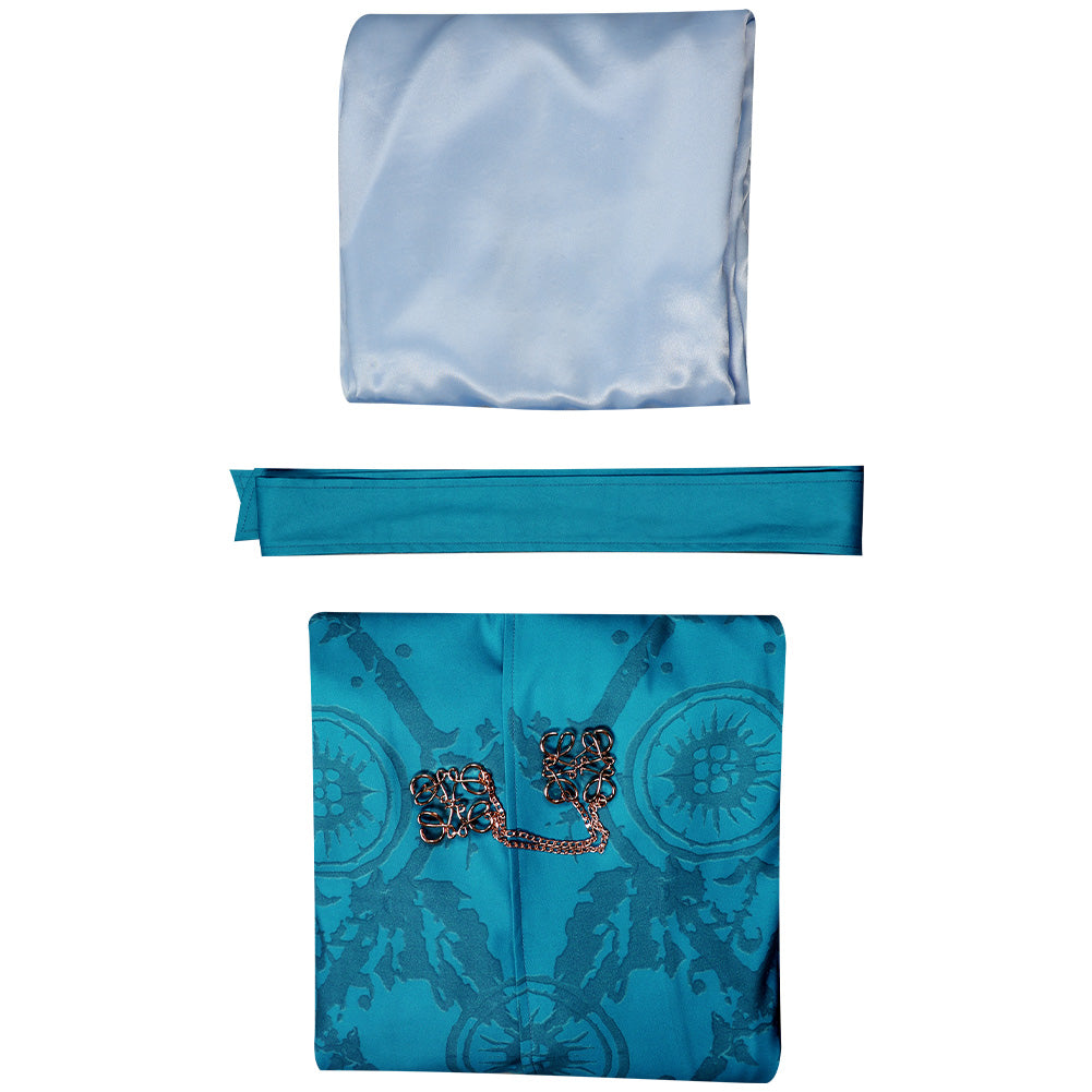 TV The Lord of the Rings: The Rings of Power 1 Galadriel Cosplay Disfraz Traje Vestido Túnica Fiesta Halloween