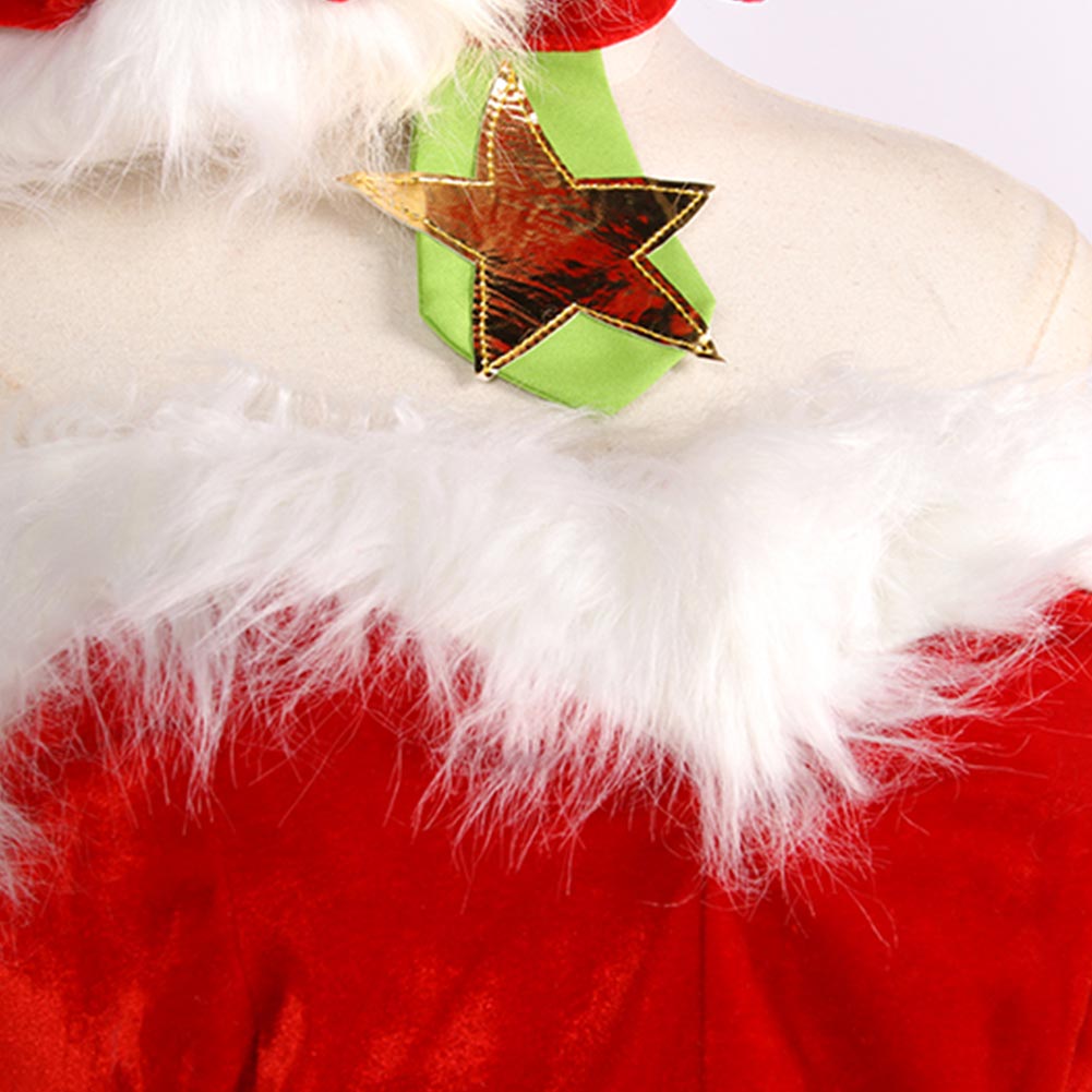 Juego League of Legends Lol Jinx Navidad Cosplay Disfraz Falda Vestido Carnaval Per.