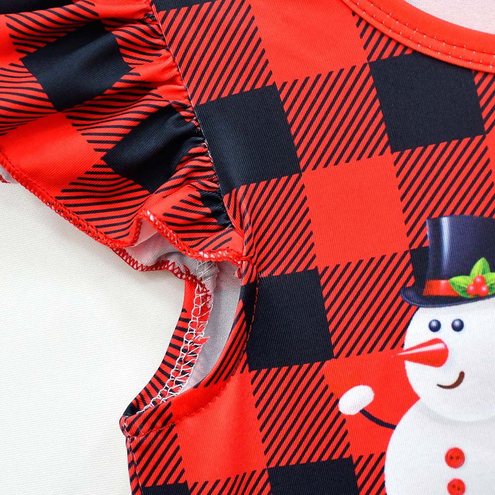 Niños Reindeer Reno Navidad Cosplay Disfraz Traje Vestido Falda Fiesta Halloween