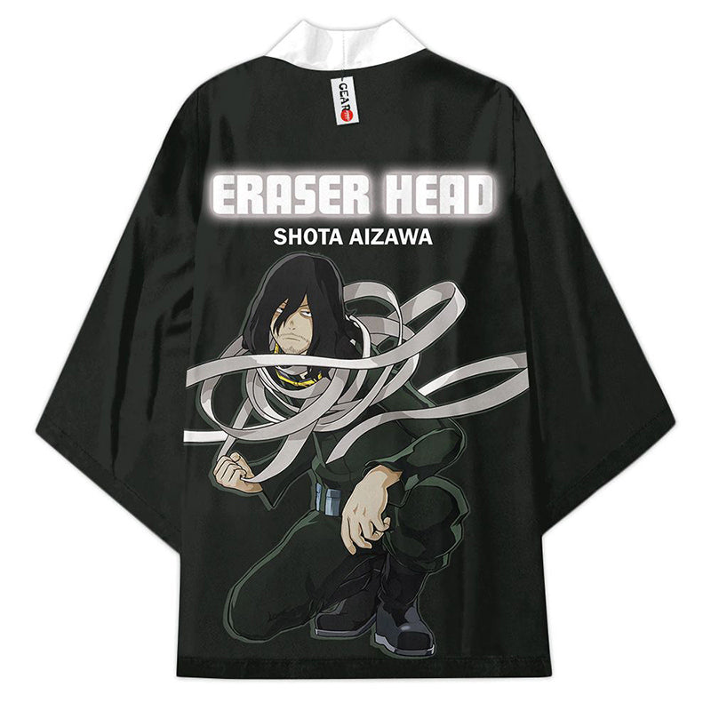 Anime My Hero Academia Shota Aizawa Cosplay Capa Kimono Cárdigan Abrigo Toga Pijama Casual