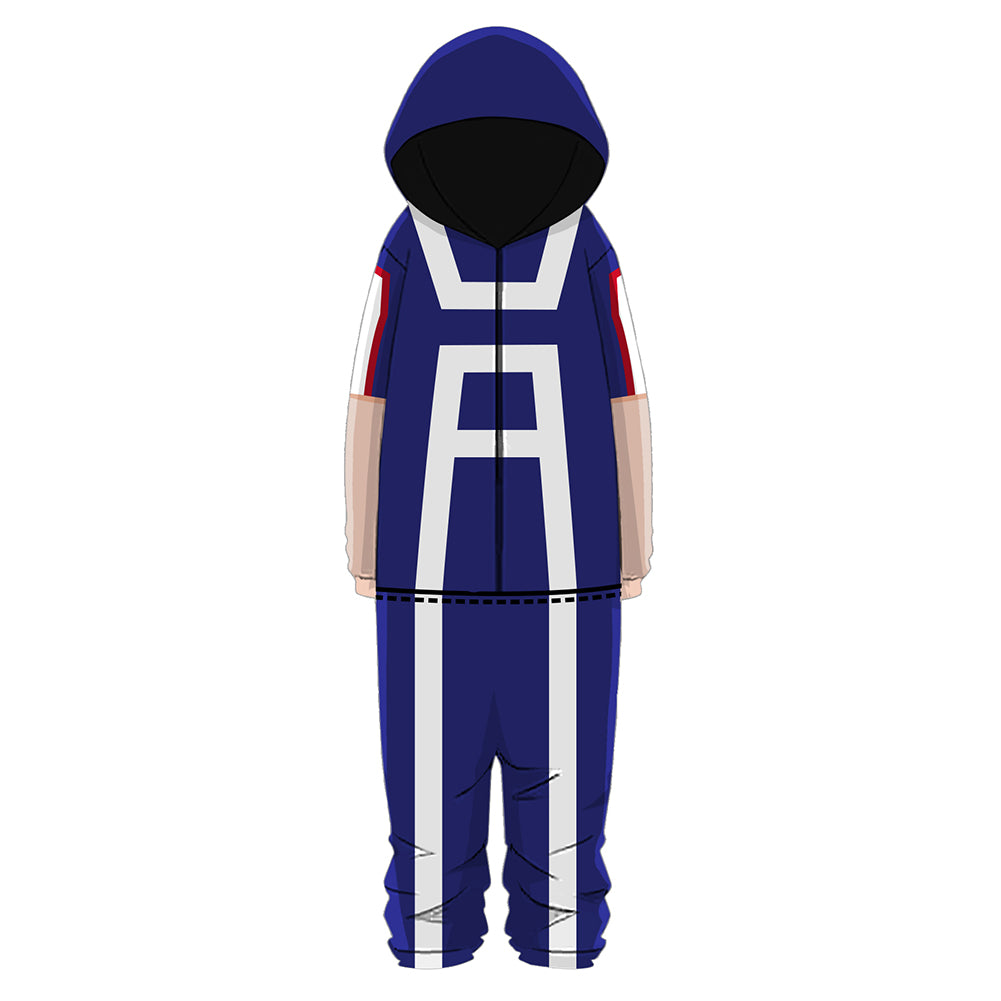 Anime My Hero Academia Todoroki Shoto Pijama Cosplay Navidad Halloween Mono Carnaval