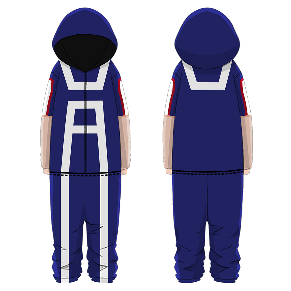 Anime My Hero Academia Todoroki Shoto Pijama Cosplay Navidad Halloween Mono Carnaval