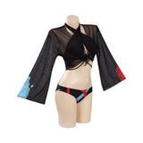 Anime My Hero Academia Todoroki Shoto Cosplay Fiesta Disfraz Traje de Baño Bikini Creación Secundaria-DISFRAZDEDIADEBRUJAS.ES®