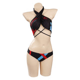 Anime My Hero Academia Todoroki Shoto Cosplay Fiesta Disfraz Traje de Baño Bikini Creación Secundaria-DISFRAZDEDIADEBRUJAS.ES®