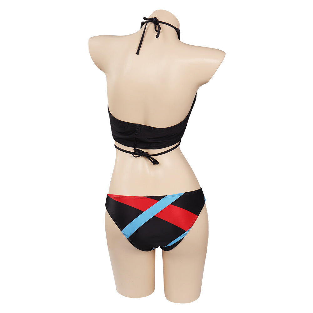 Anime My Hero Academia Todoroki Shoto Cosplay Fiesta Disfraz Traje de Baño Bikini Creación Secundaria-DISFRAZDEDIADEBRUJAS.ES®