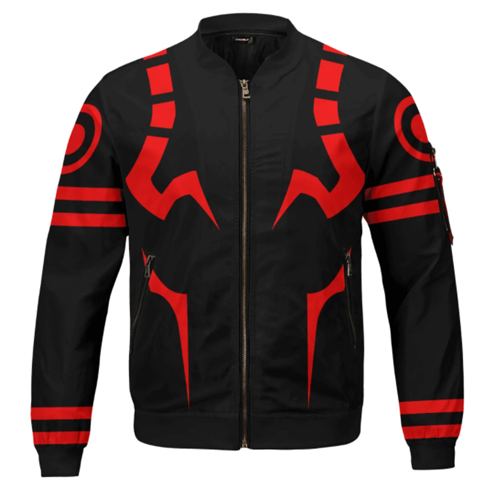 Anime Jujutsu Kaisen Cosplay Disfraz Abrigo de chaqueta 3D Impreso Halloween Carnaval Traje cremallera hombre