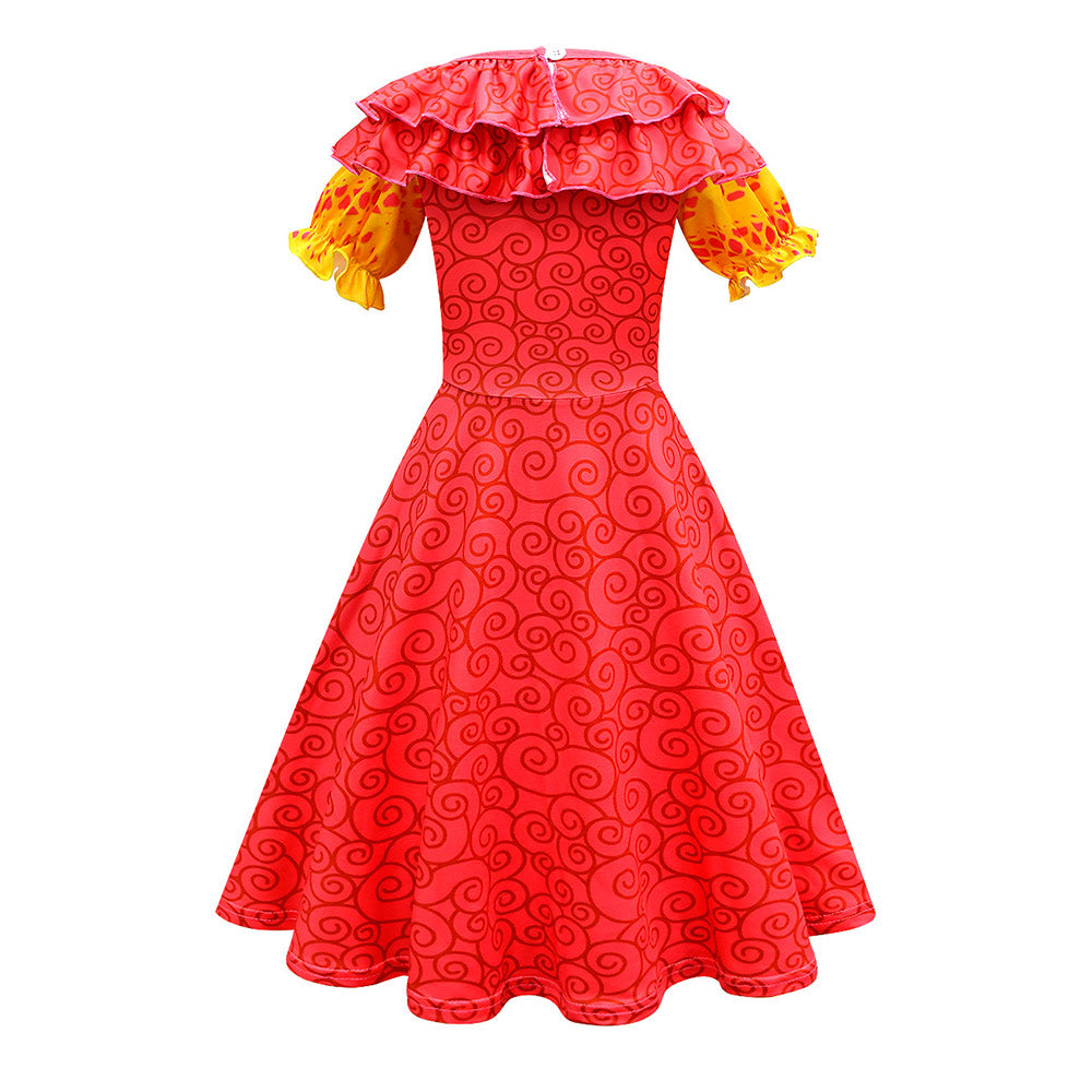 Película Disenchanted 2 Nacy Niños Cosplay Disfraz Traje Vestido Fiesta Halloween