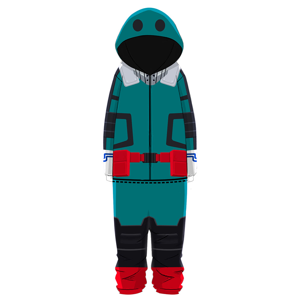 Anime My Hero Academia Midoriya Izuku Pijama Cosplay Navidad Halloween Mono Carnaval