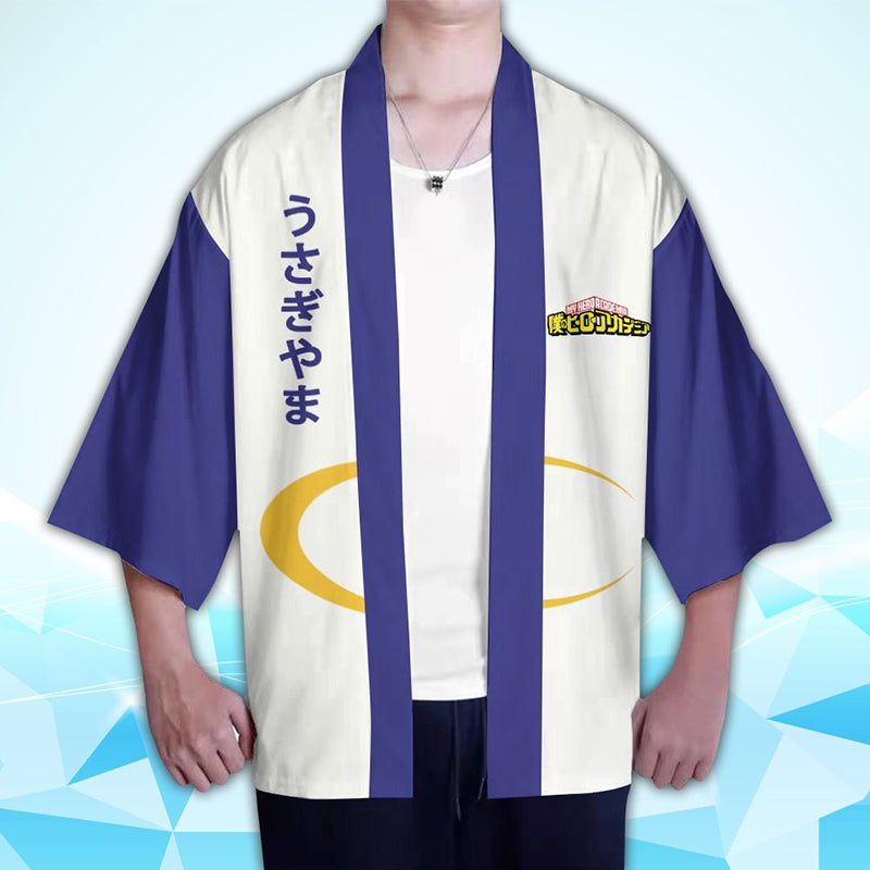 Anime My Hero Academia Mirko Rumi Usagiyama Cosplay Capa Kimono Cárdigan Abrigo Toga Pijama Casual